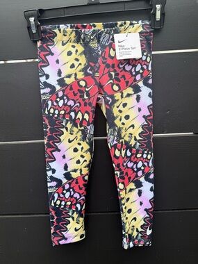 Nike Girls Kids Leggings Butterfly NWT